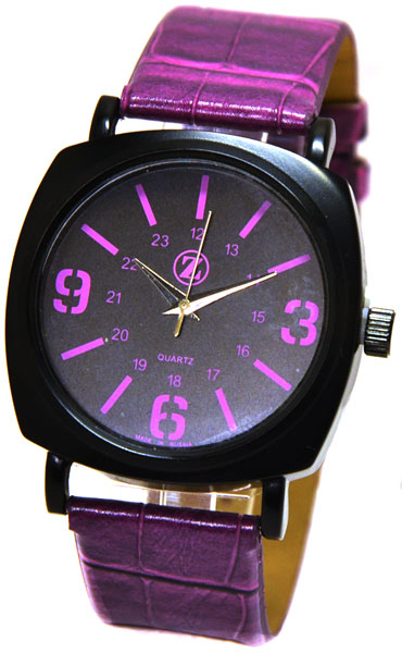 Наручные часы Zaritron GR054-5 фиолетовые