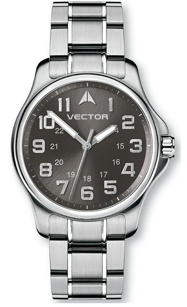 картинка Часы VECTOR V8-017412 серый от магазина ЧАСПРОМ